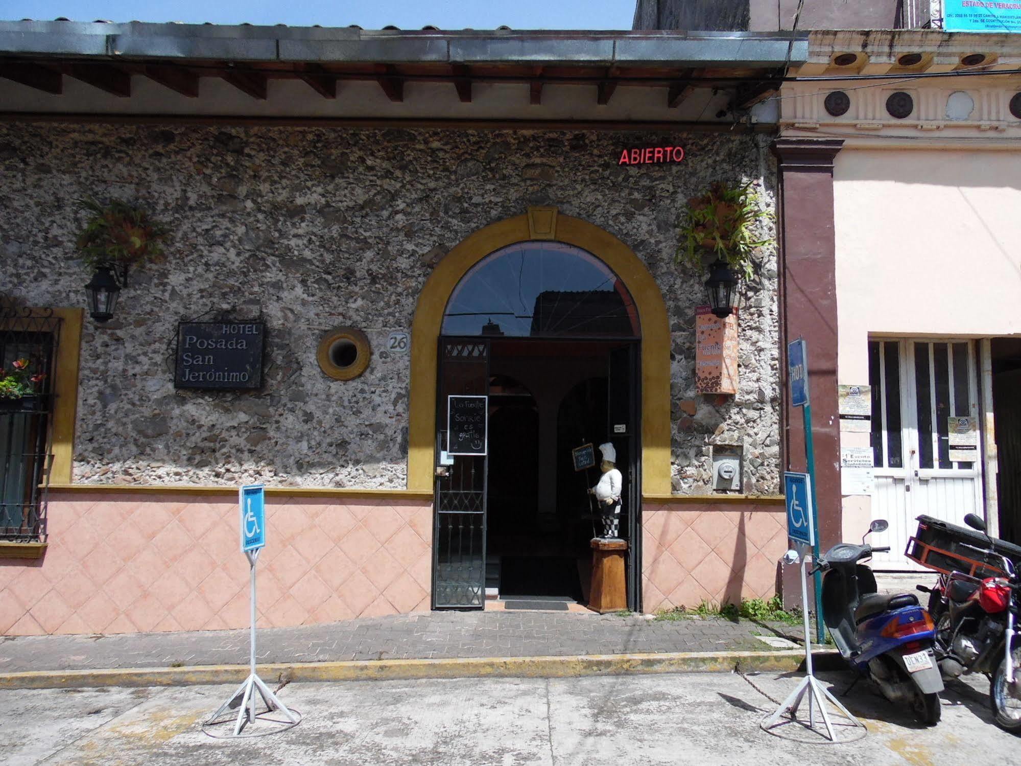 Hotel Posada San Jeronimo โกอาเตเปก ภายนอก รูปภาพ